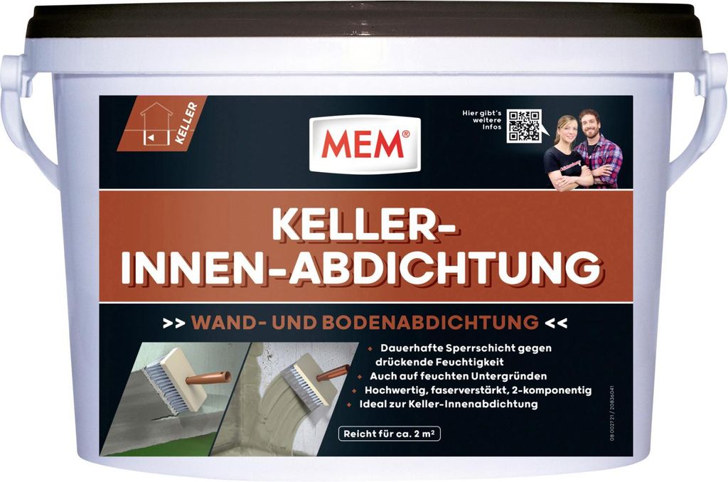 MEM Keller-Innen-Abdichtung 5 kg Produktbild 