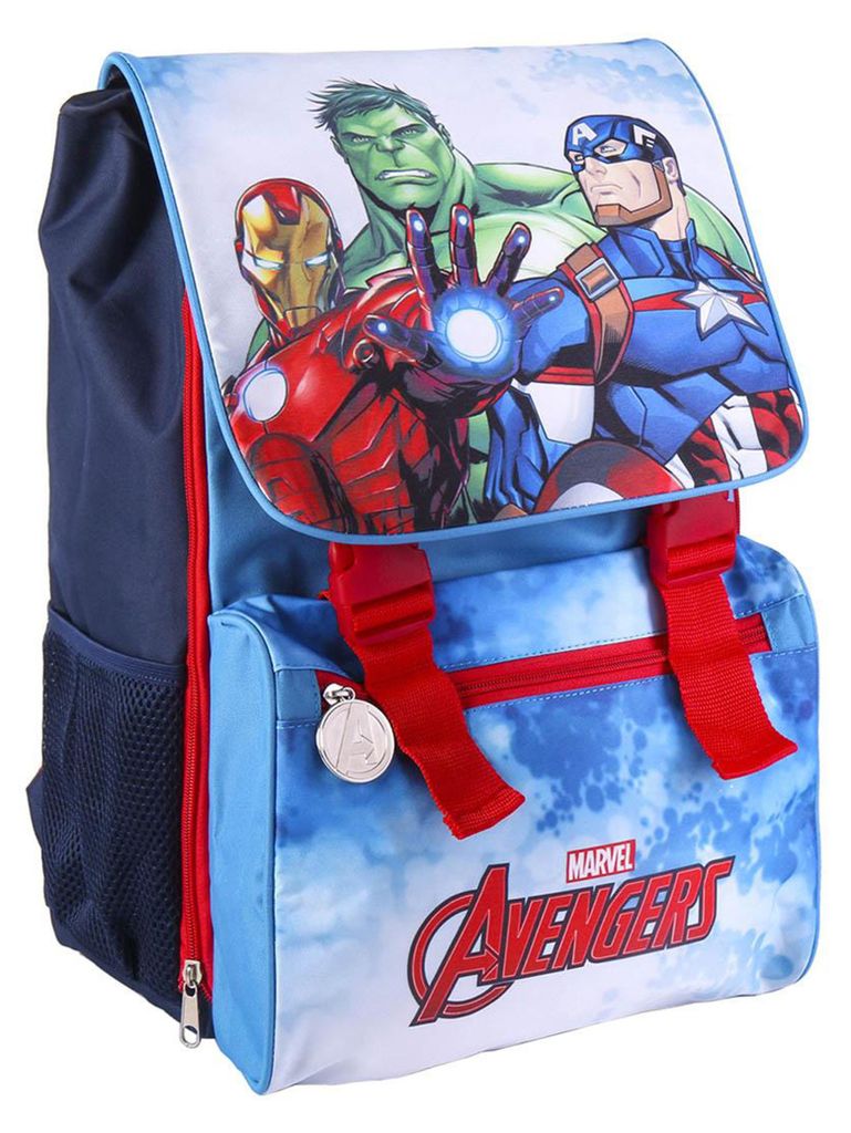 Plecak szkolny The Avengers niebieski (28 x 40 x 14 cm) Zdjęcie produktu 