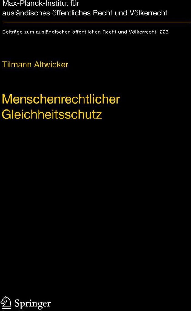 Menschenrechtlicher Gleichheitsschutz