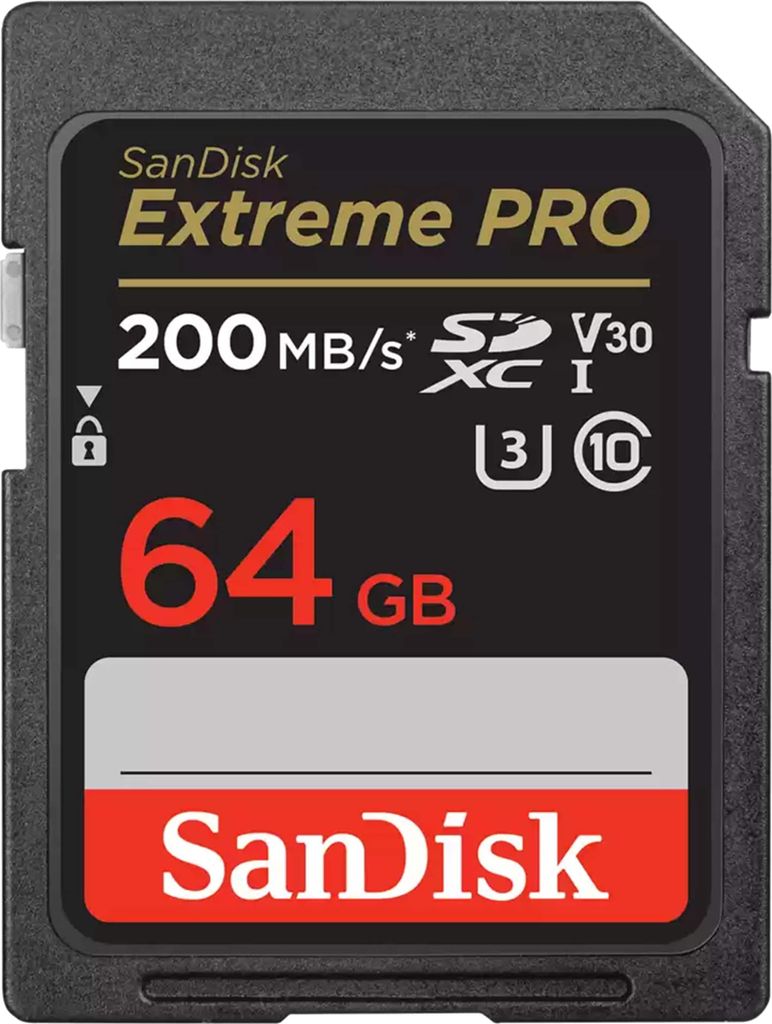 SanDisk Extreme PRO SDXC 64GB (V30, 200MB/s) RescuePRO Obrázok produktu 