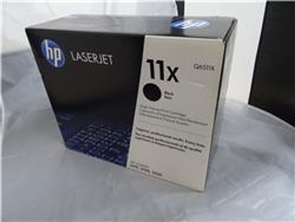 HP 11X High Yield Black Original LaserJet Toner Cartridge, Produktbild 