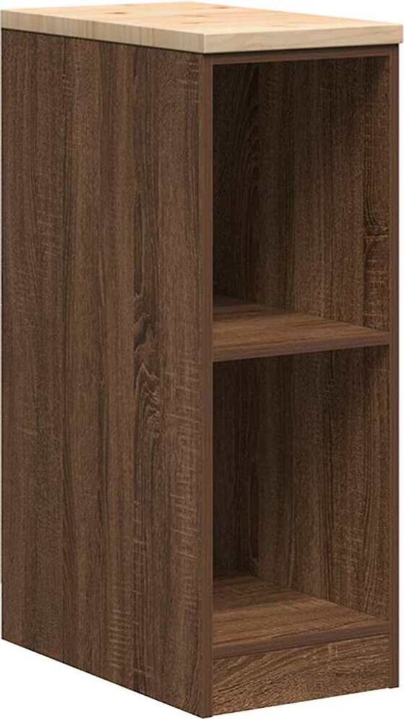 Garagen-Aufbewahrungsschrank 30x51x85 cm Massivholz Kiefer