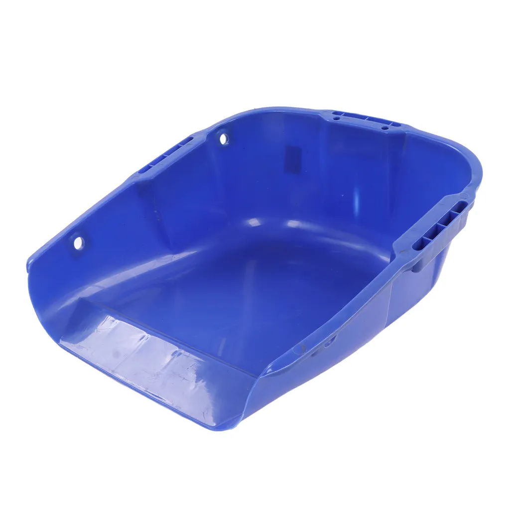 Pelle à poussière Heavy Duty grande taille en plastique renforcé noir