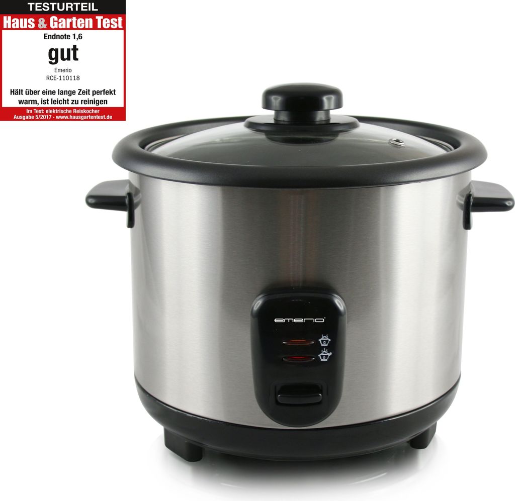 Emerio Reiskocher ECO, 1,5L, Warmhaltefunktion, antihaft Obrázok produktu 2