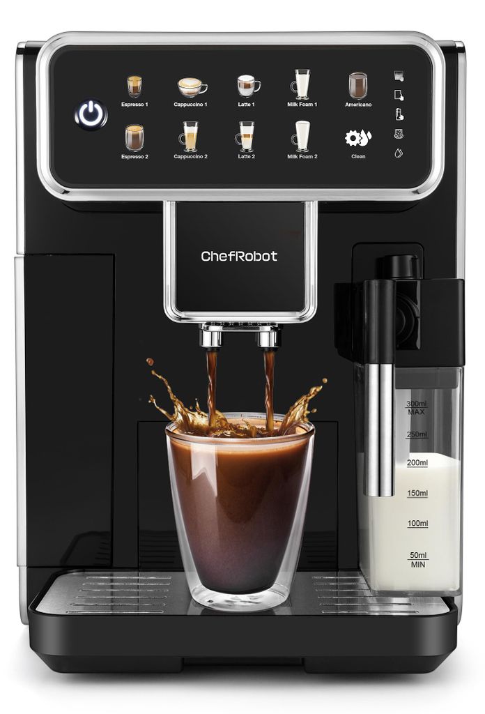 ChefRobot Espresso-Vollautomat, 4 Kaffeesorten, Produktbild 