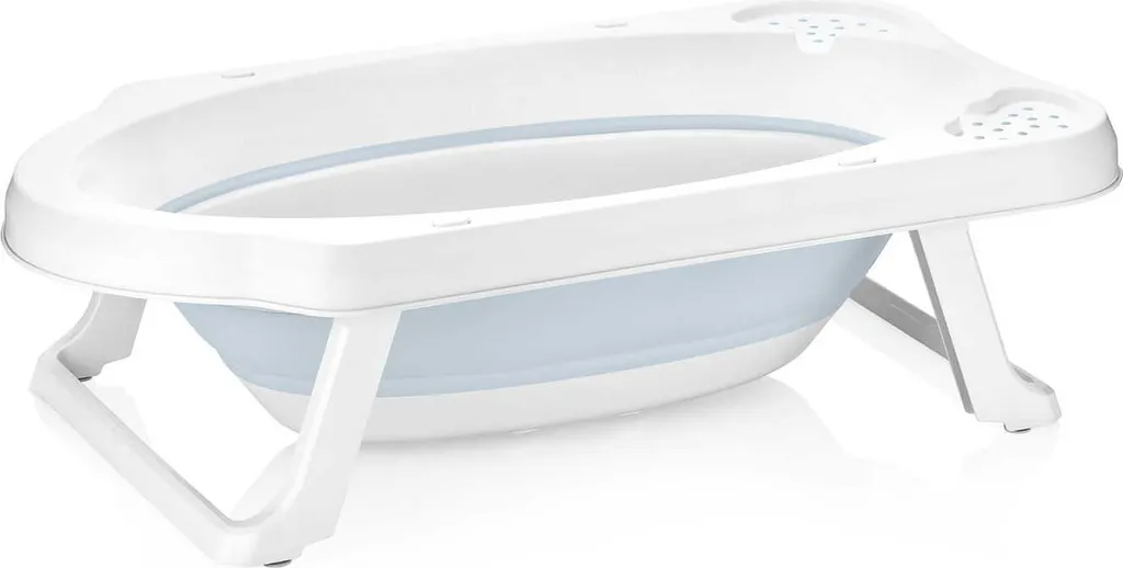 Baignoire Bébé Pliable Keeeper Maja de 80cm - Gain de Place et Sécurité