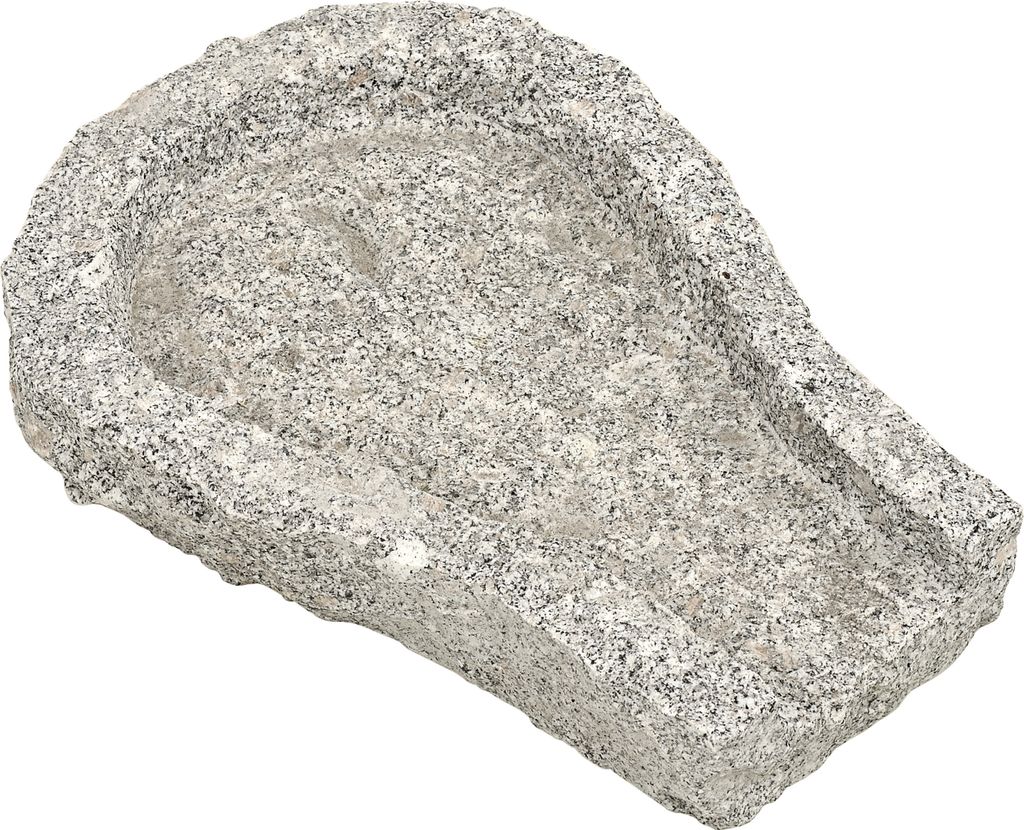 Dehner Bachlaufschale, konisch, ca. 50 x 36 x 9 cm, Granit, Produktbild 