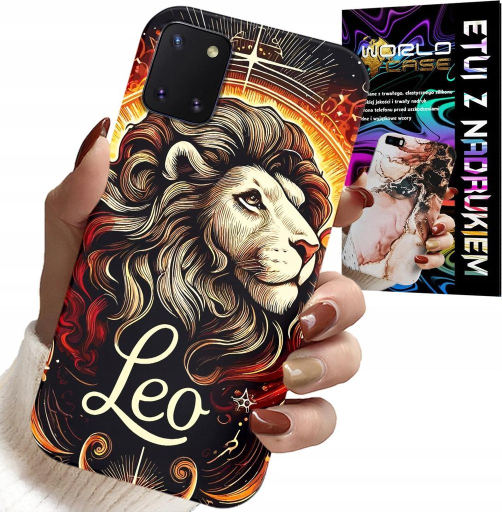 Gehäuse Für Samsung Galaxy A81 - Löwe, Sternzeichen Astronomie, Gehäuse + Glas