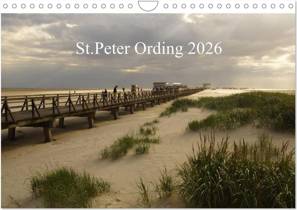 St. Peter Ording 2026 (Wandkalender 2026 DIN A4 quer), CALVENDO Monatskalender