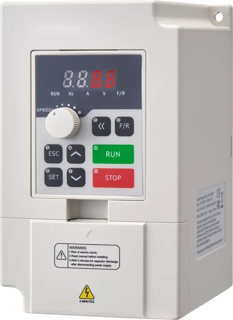 VFD 3kW 4HP Entrée 220V Mono/Tri - Sortie 0-220V Triphasée Haute Performance