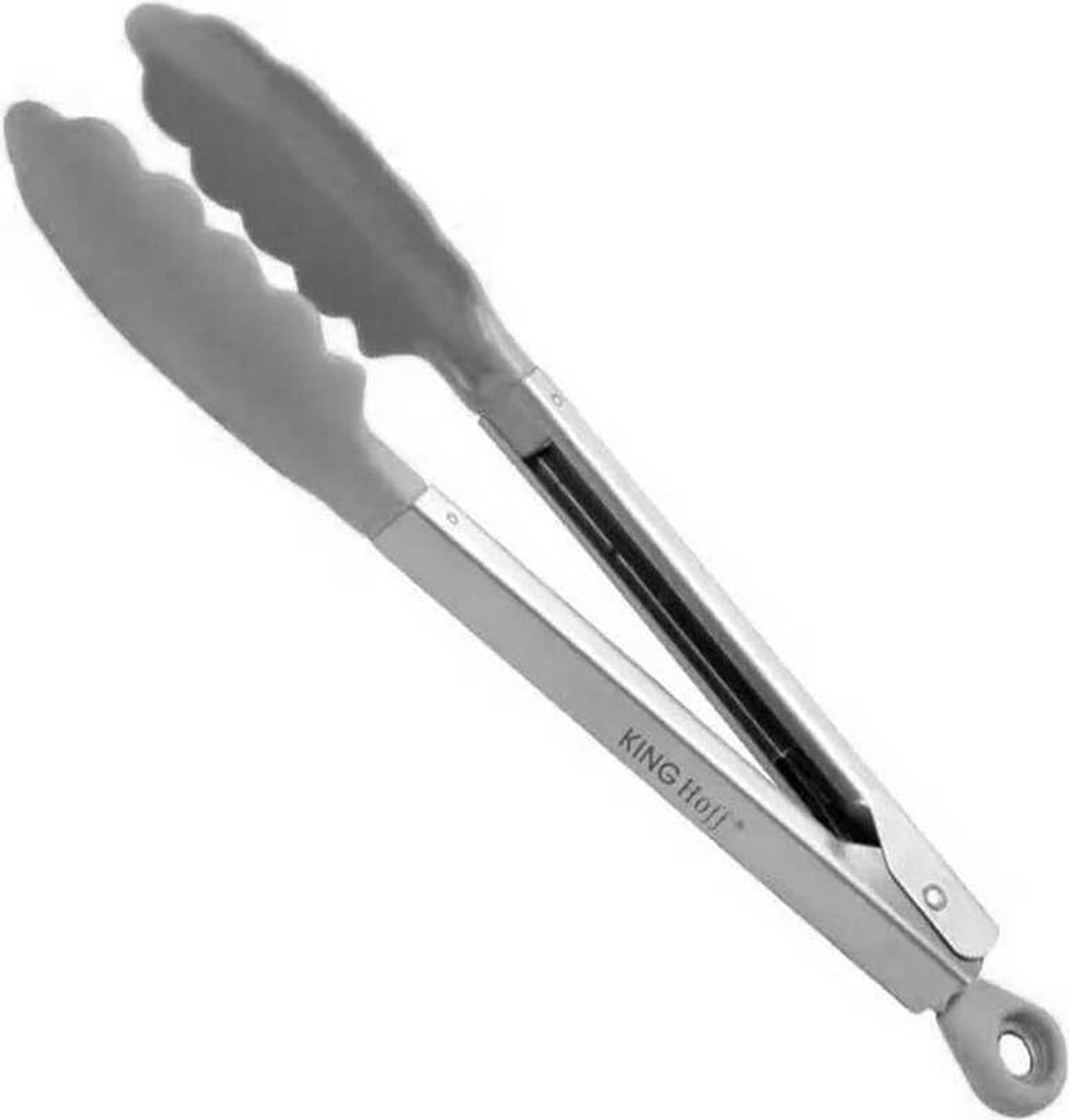 Pinze Da Cucina In Nylon Kinghoff 23 Cm Kh-1741 Grigio Immagine del prodotto 