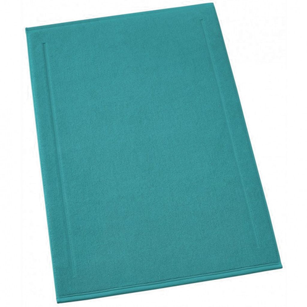 badevorleger Contessa120 x 70 Baumwolle aqua