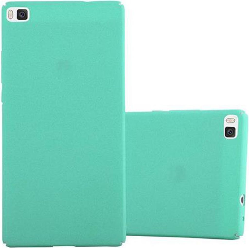 Cadorabo Schutzhülle für Huawei P8 Hülle in Grün Etui Hard Case Handyhülle Cover