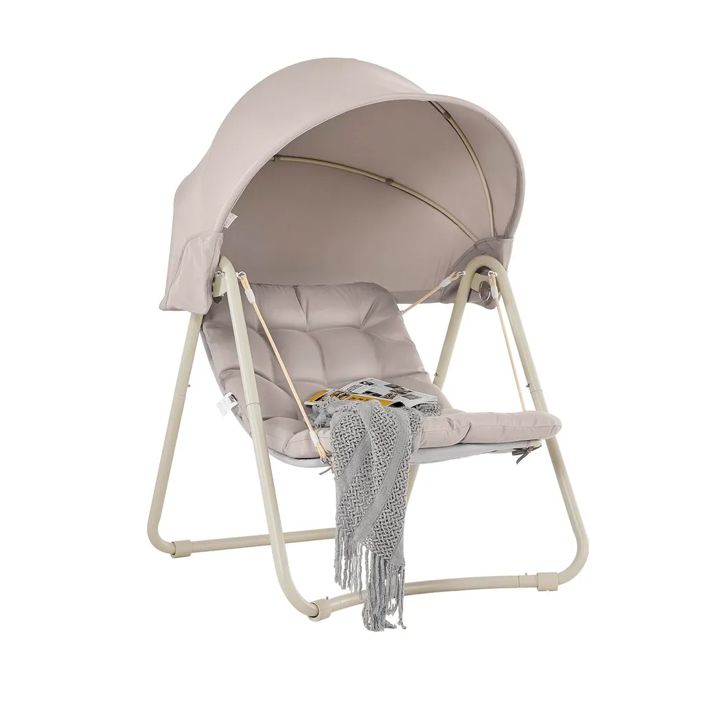 Balancelle Fauteuil suspendu SoBuy pour Terrasse et Jardin - OGS62-MI