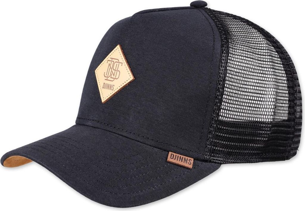 Djinns HFT Cap Jersey Patch  Black Produktbild 