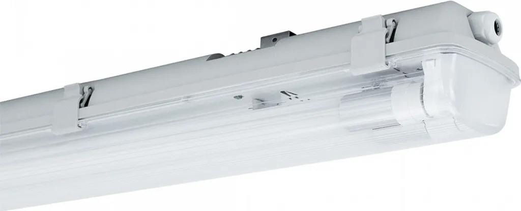 Luminaire Étanche IP65 Gris 71cm Spectrum Limea Haute Résistance 2xT8