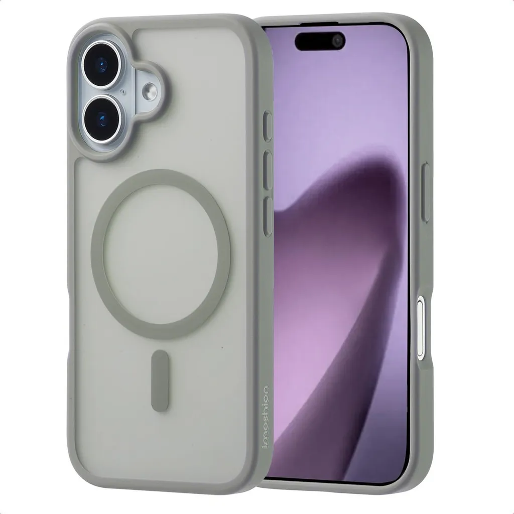 imoshion Color Guard Back Cover con MagSafe iPhone 17 - Grigio