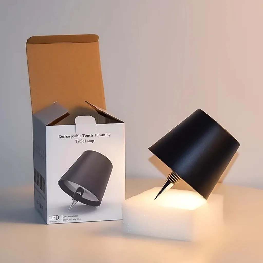 Lampada Ricaricabile Professionale Warmpi - LED Argento IP54 - 6