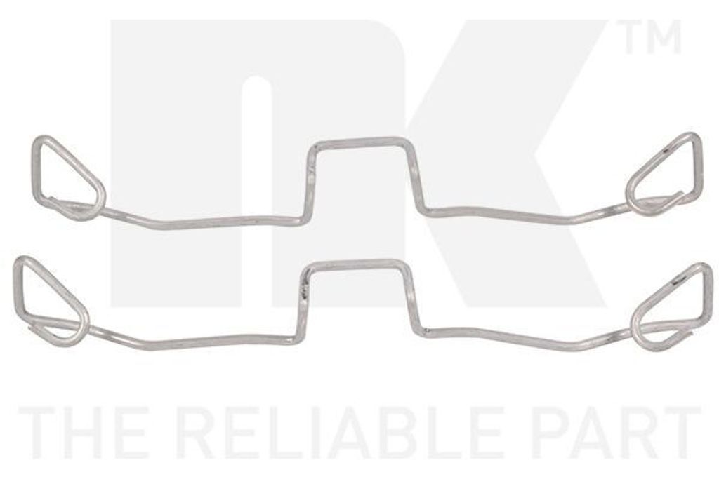 NK 7947633 Zubehörsatz Scheibenbremsbelag Vorne für AUDI A6 Avant (4B5, C5) A6 Limousine (4B2, C5) Allroad (4BH, C5)