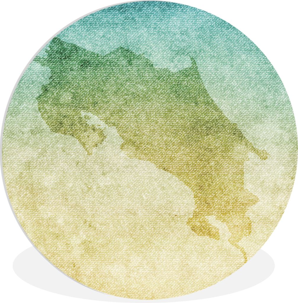 MuchoWow - Schlafzimmer - Bilder - Der Kreis - Kunst für die Wohnung - Plastik - Kunstdruck - Wandbild