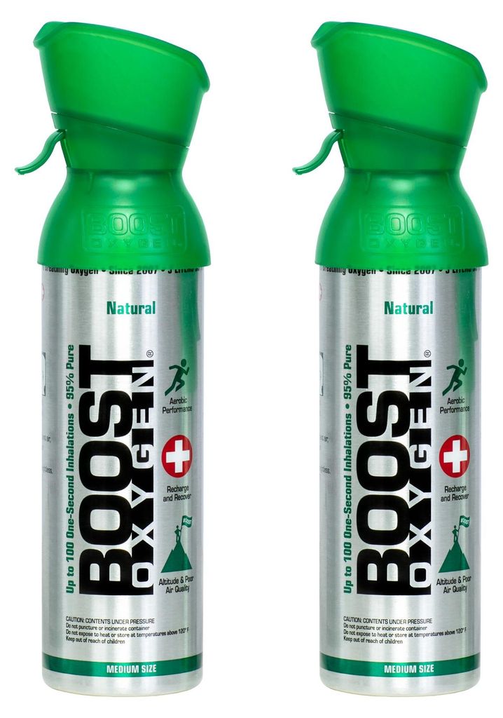 Oxygène supplémentaire en canette Boost Oxygen Naturel, Image du produit 