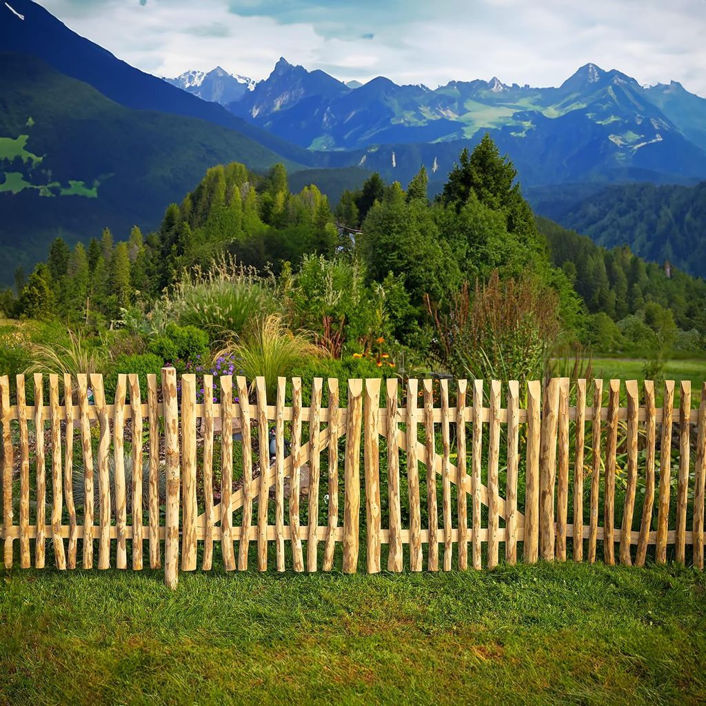 Zaunpfosten Staketenzaun 180 cm · Viele Größen · Zaunpfahl Produktbild 5