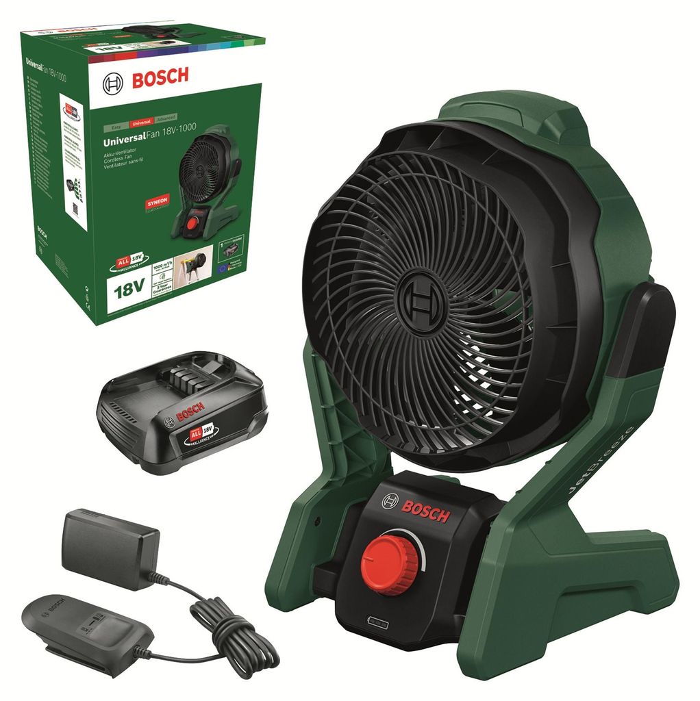 Akku-Ventilator UniversalFan 18V-1000, 1 x Akku PBA 18V Produktbild 