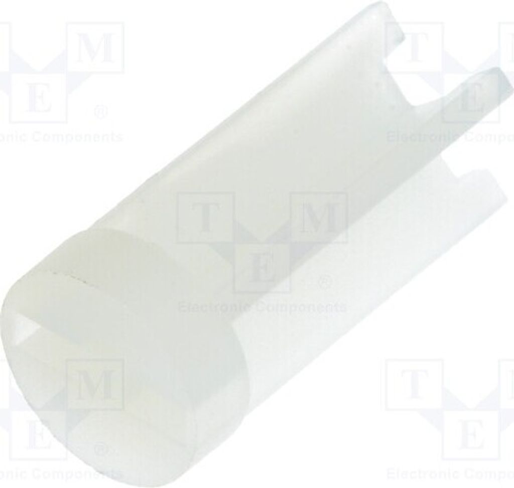 10x Distanzmuffe LED ØAußen: 6mm L: 12,7mm ØLED: 5mm natürlich 8GE04V80282 Distanz