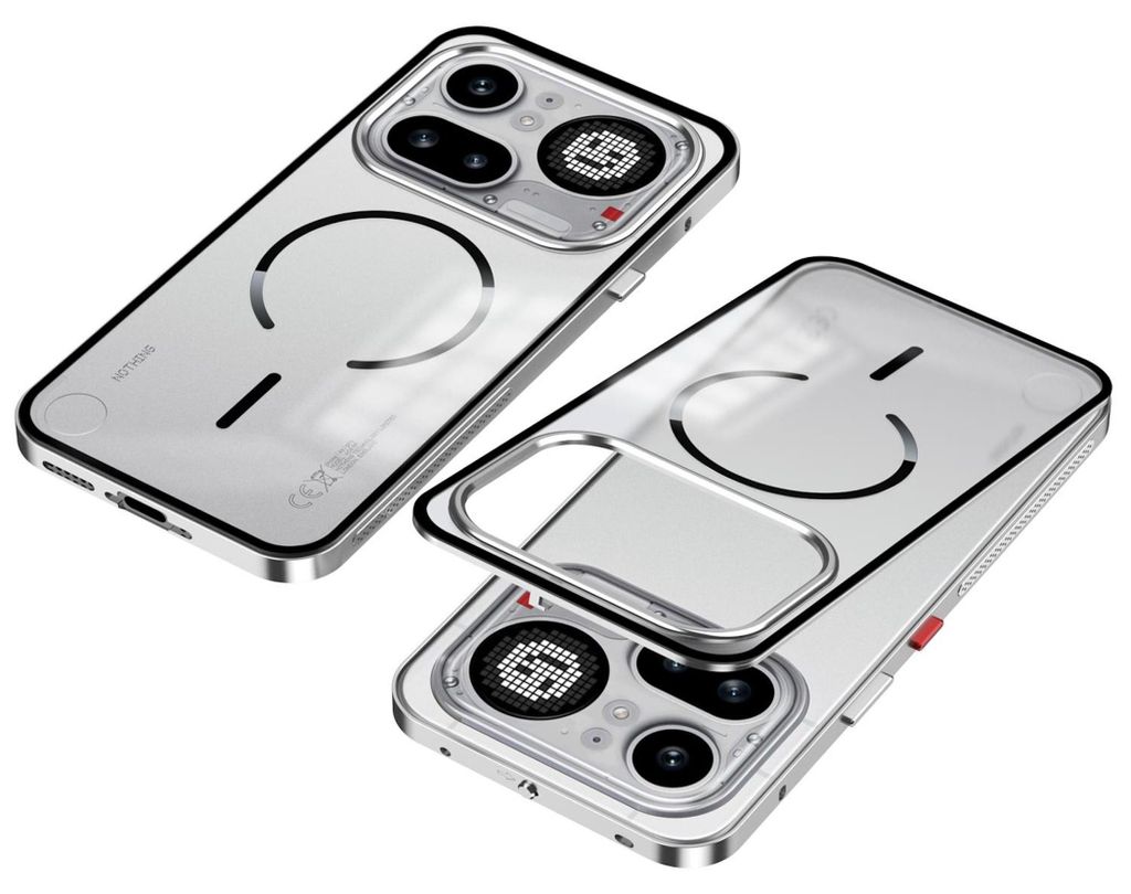 Metall Rahmen Hülle für Nothing Phone 4a Pro Magnetisch Produktbild 