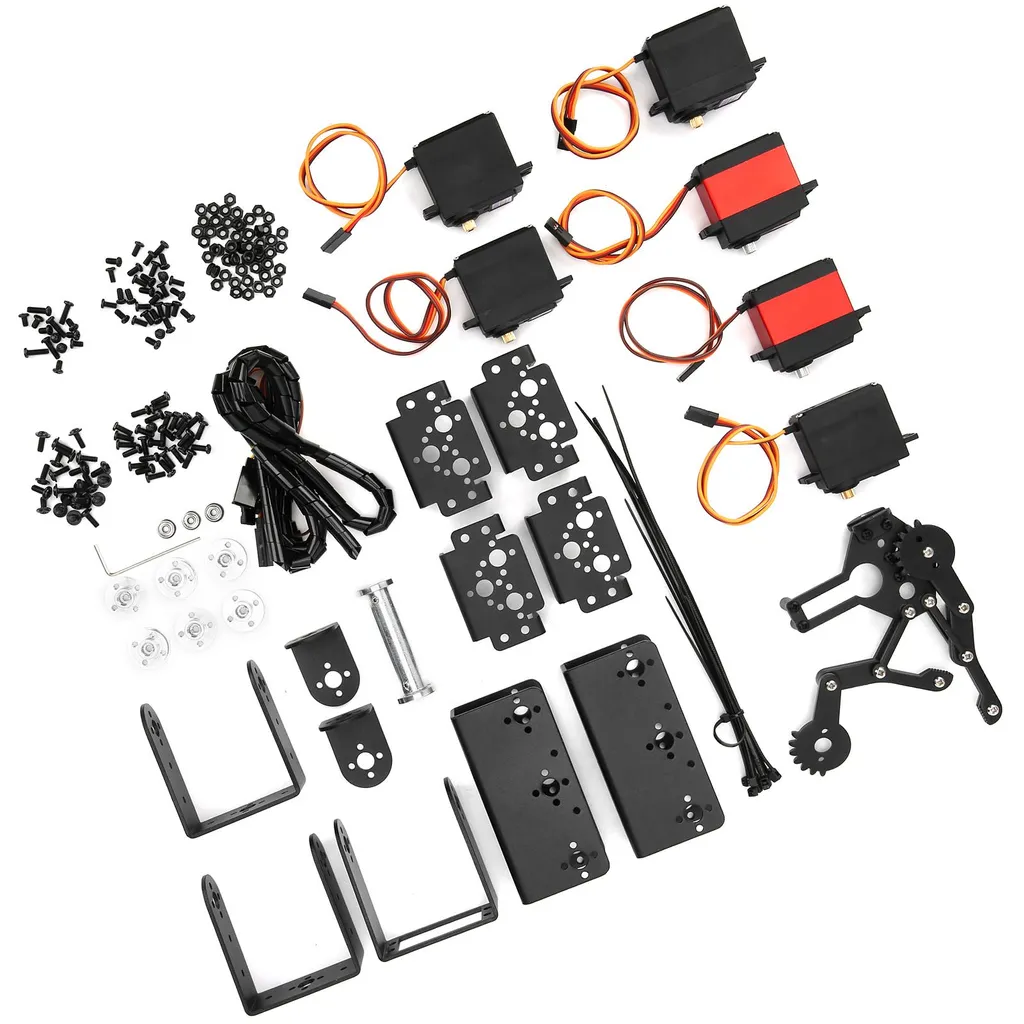 Mécanisme de bras articulé flexible, contrôle fluide robot 4264