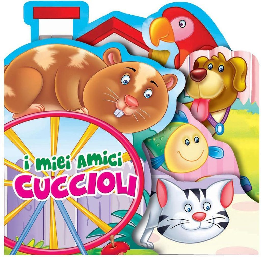 I miei amici cuccioli. Libro sagomato in EVA