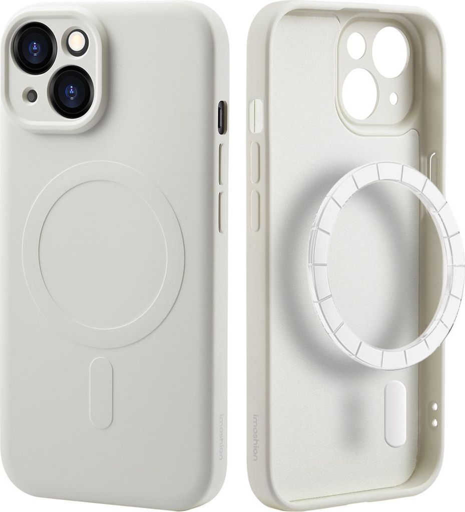 imoshion Color Back Cover con MagSafe iPhone 15 - Beige Immagine del prodotto 