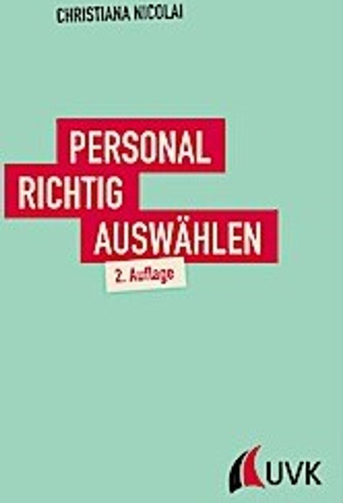 Personal richtig auswählen