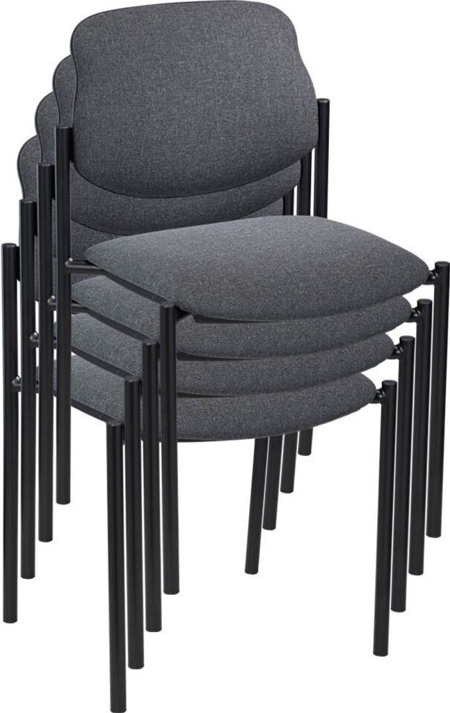 4 Nowy Styl Besucherstühle Styl STYL BLACK C-38 4ER Produktbild 