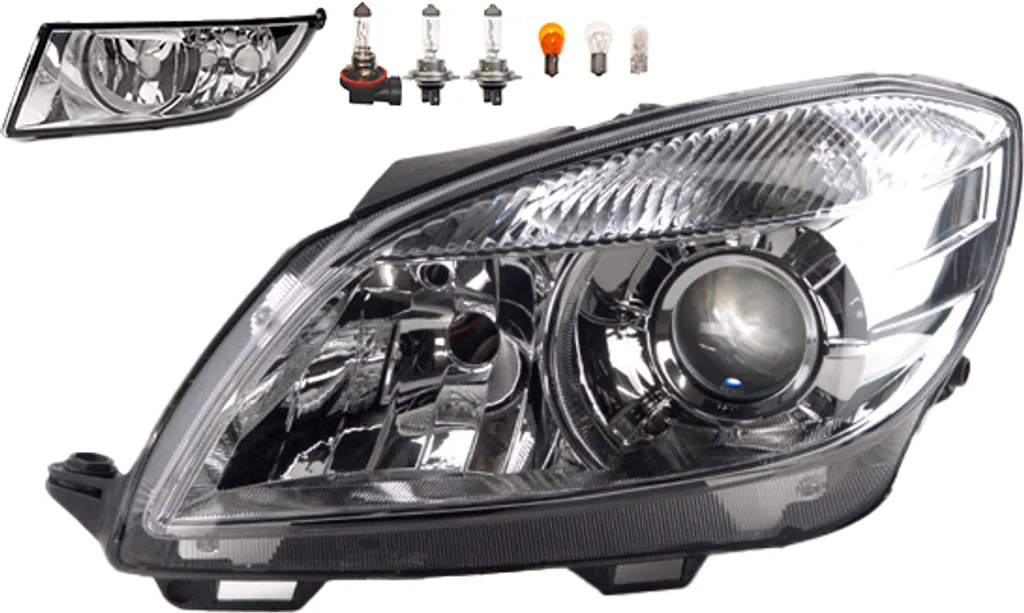 Ricambi Illuminazione Johns Skoda Fabia: Fari H7 e Fendinebbia Serie 54