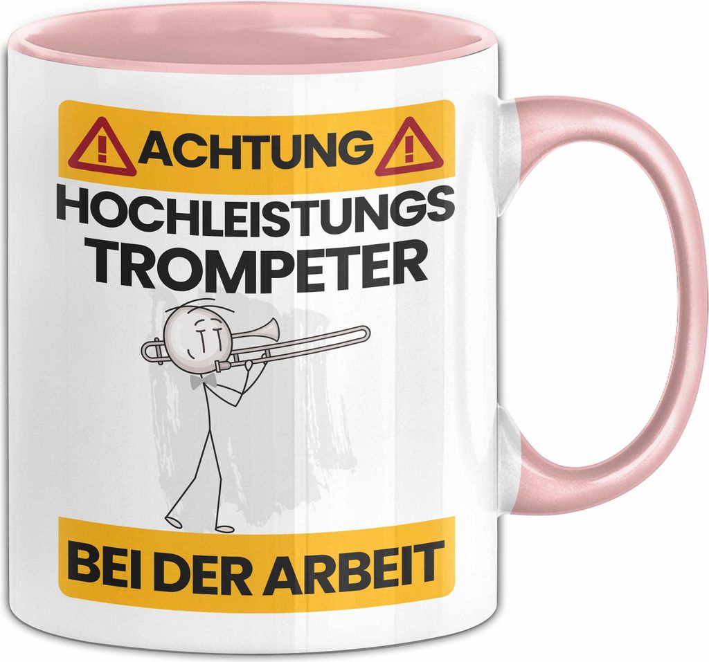 Trompeter Tasse Geschenk Lustiger Spruch Geschenkidee für Produktbild 