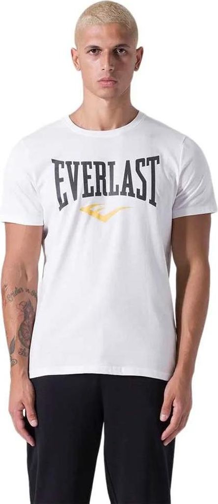 Everlast Fitted Logo Kurzarm-t-shirt Weiß M Mann Weiß M Produktbild 