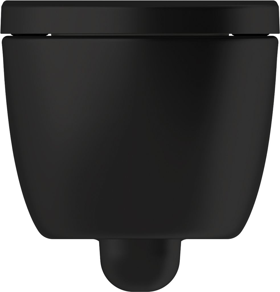Soho Whirlflush Hänge Wand WC Spülrandlos Toilette Schwarz Produktbild 