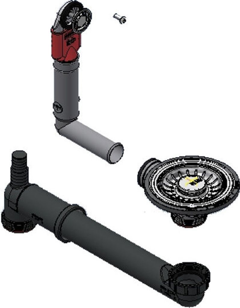 FRANKE 112.0687.816 Stopfenventilset 1 Becken Fragranit HE für die FRANKE Spüle PAMIRA ROG 611