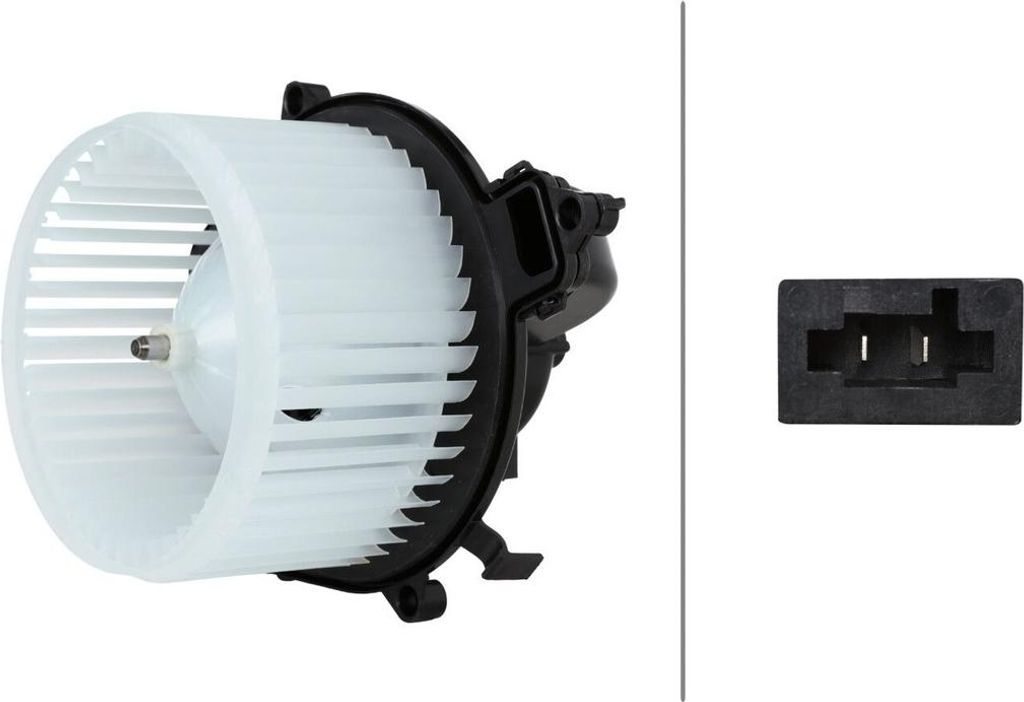 Innenraumgebläse 12 V 258 W 2-polig HELLA für u.a. PEUGEOT PARTNER