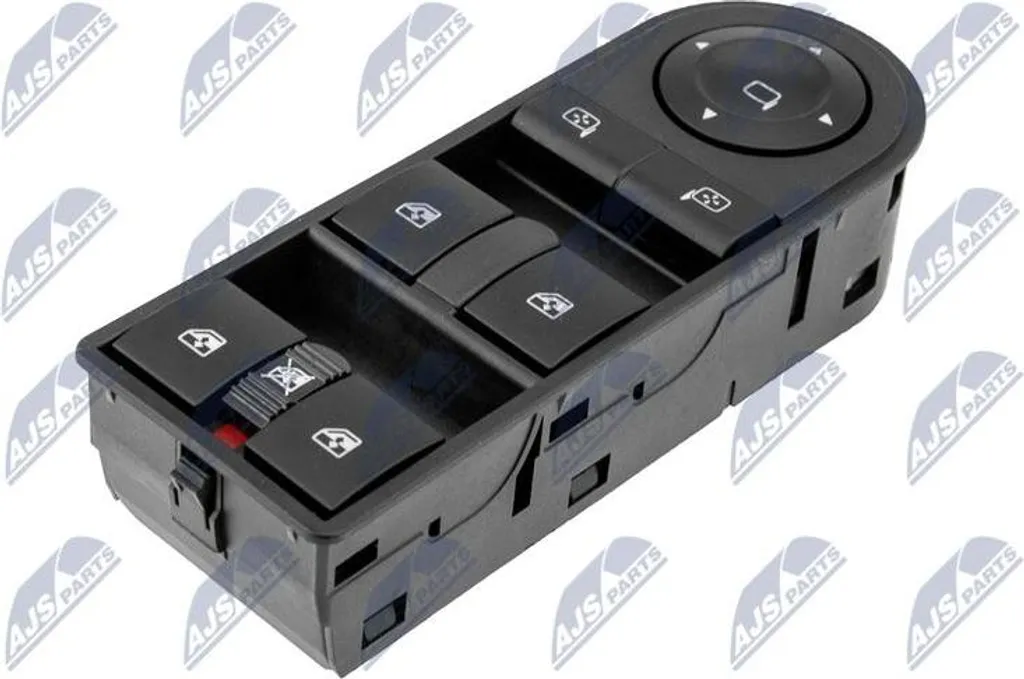 Interrupteur de vitre robuste pour Opel Zafira, Astra H - Qualité OE NTY