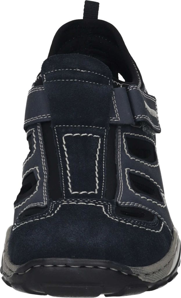 Rieker Herren Klett Halbschuh durchbrochen dunkelblau 44 Produktbild 42