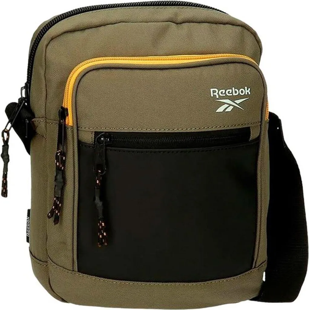 Sac à bandoulière Reebok Hamilton - Besace sport noire ajustable homme