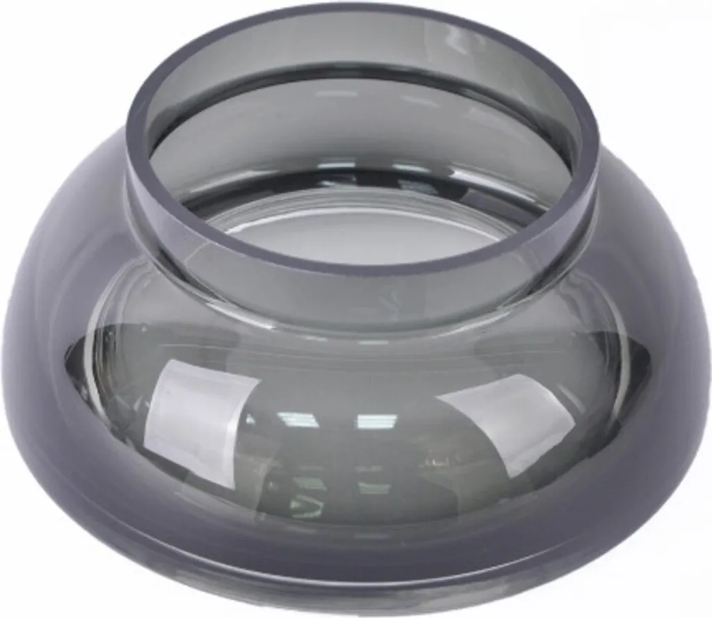 Coupe en verre anthracite 26 cm : donnez du relief à votre intérieur