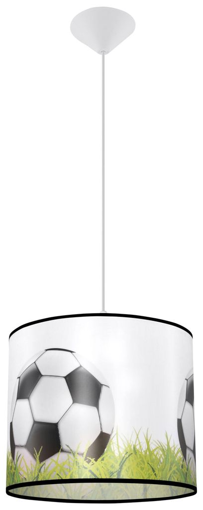 Hängelampe E27 D: 30 cm rund H: max. 82 cm Weiß Schwarz Grün Modern Pendelleuchte