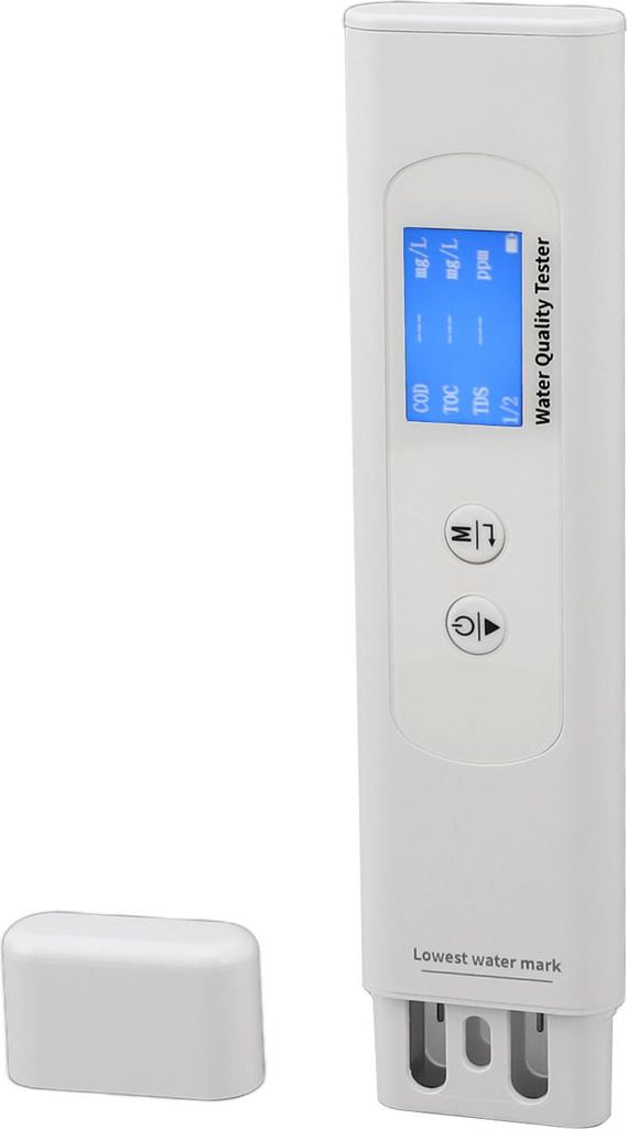 6 In 1 tragbare Wasserqualit?ts -Detektor -Testmesser TDS Cod TOC UV275 EC Temp