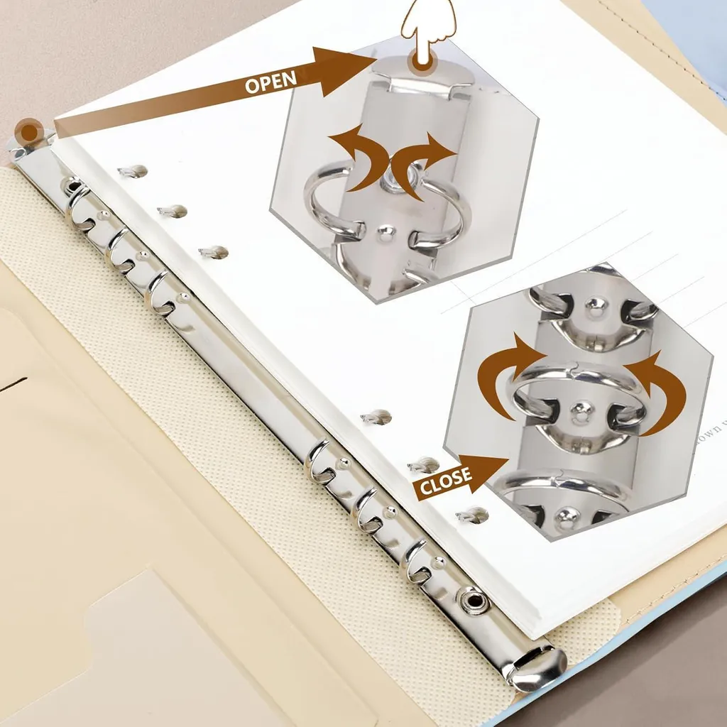 Carnet A5 Durable Vert : Ne Perdez Plus Vos Notes avec la Reliure FYY - 5