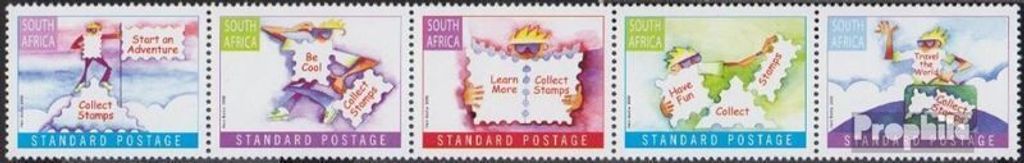 Briefmarken Südafrika 2006 Mi 1731-1735 Fünferstreifen (kompl.Ausg.) gestempelt Spaß mit Briefmarken