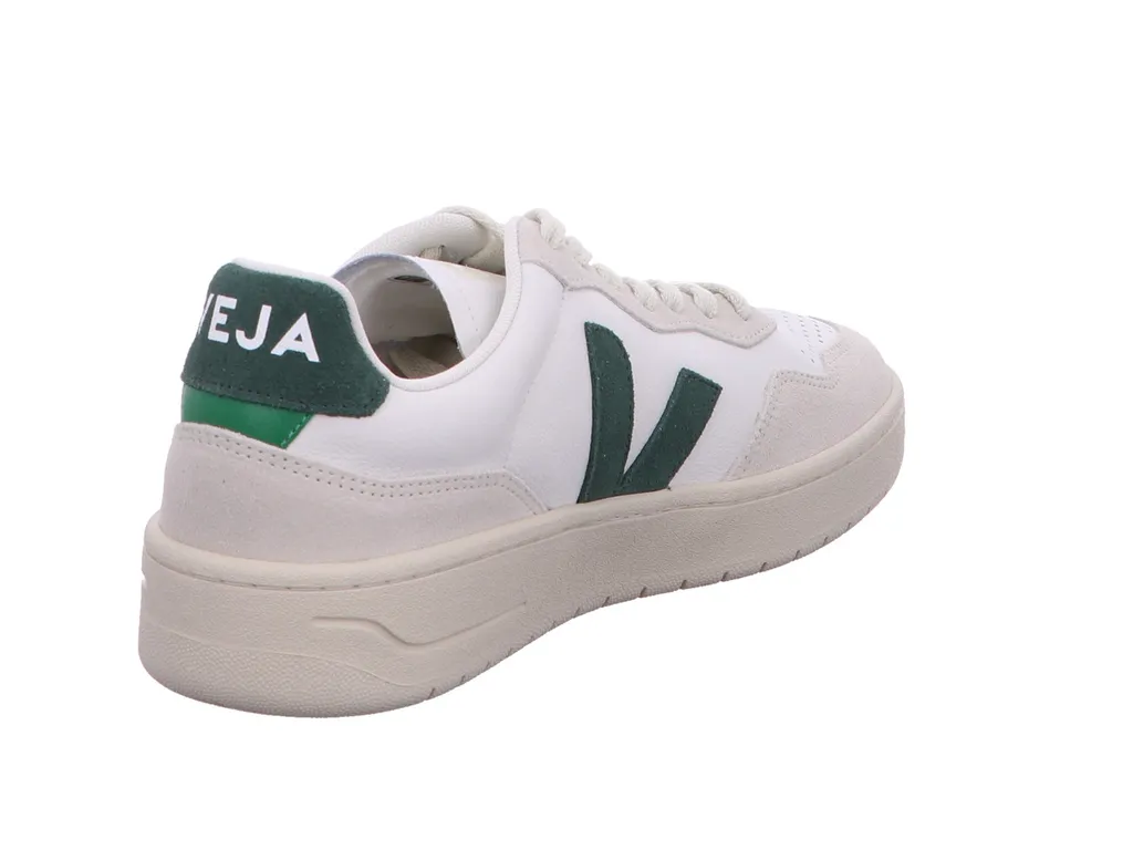 Veja V-90 Extra White Chypre 47 : baskets écoresponsables blanches - 2