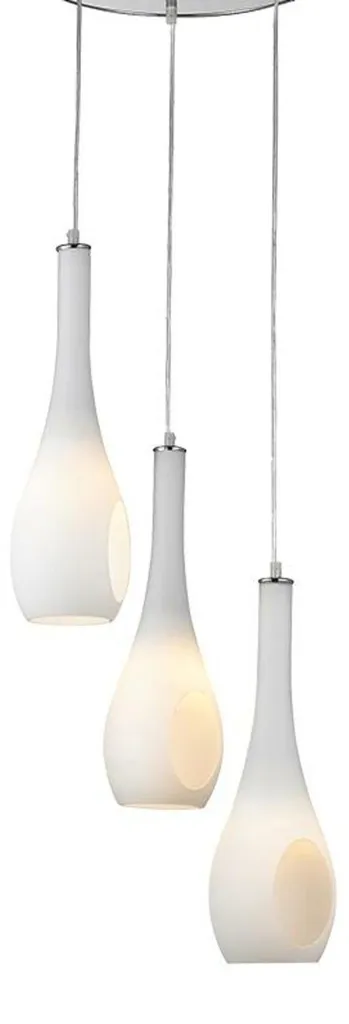 Suspension ACA DLA5203A en métal noir finition soignée luminaire 40cm